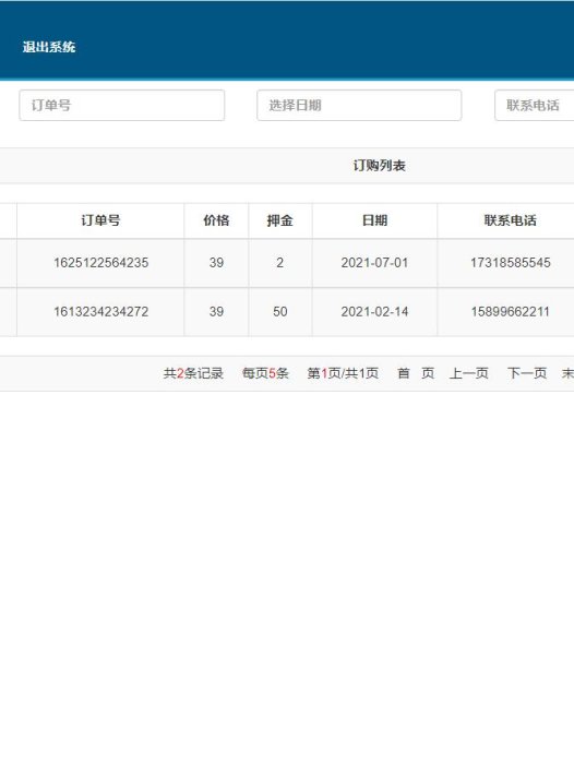 基于ssm房屋出售租赁管理系统