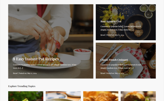 Manifest Blog WordPress 主题