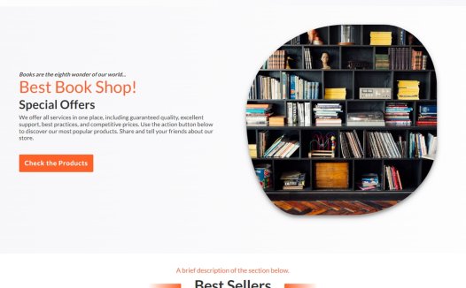 Book Shop WordPress 主题