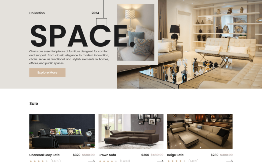 VW Furniture Shop WordPress 主题
