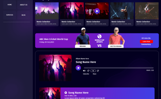 VW Audio Podcast WordPress 主题