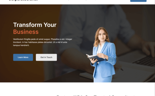 CorporateCrafter WordPress 主题