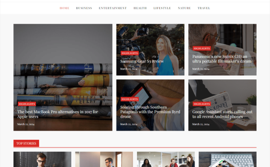 Shaft Blog WordPress 主题