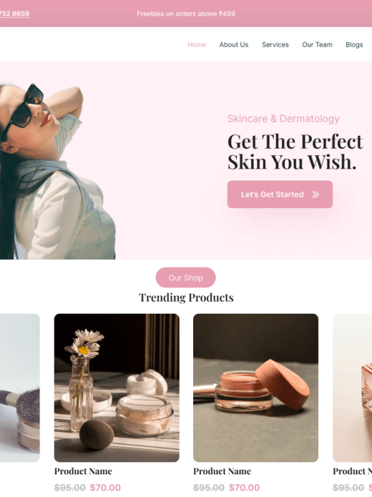 Skin Care Solutions WordPress 主题