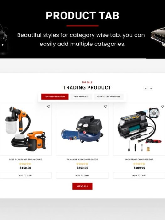 High Parts - Mega Parts Super Store Shopify 2.0 Premium 响应式主题