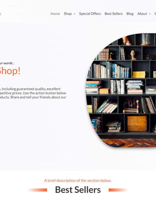 Book Shop WordPress 主题