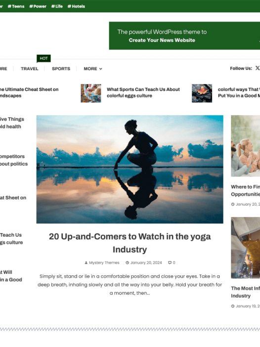 Color Newspaper WordPress 主题