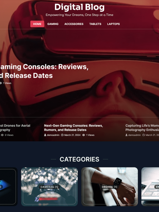 Digital Blog WordPress 主题