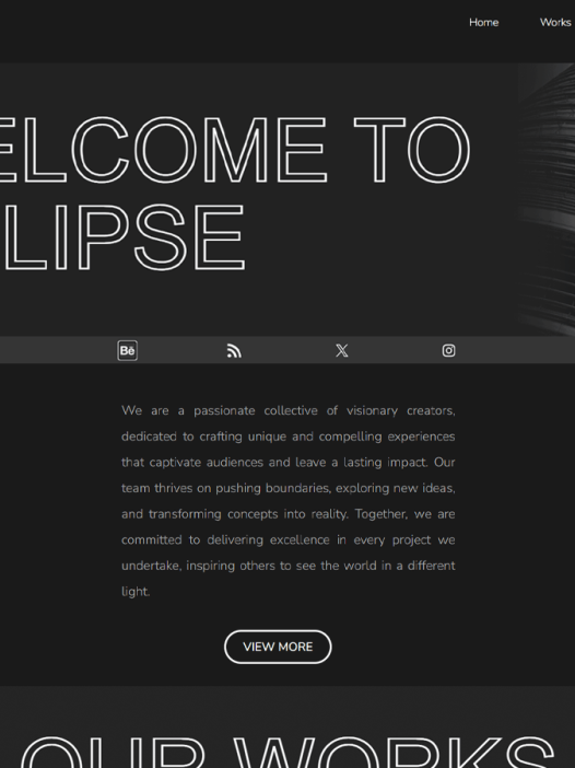 Eclipse Creative Portfolio WordPress 主题