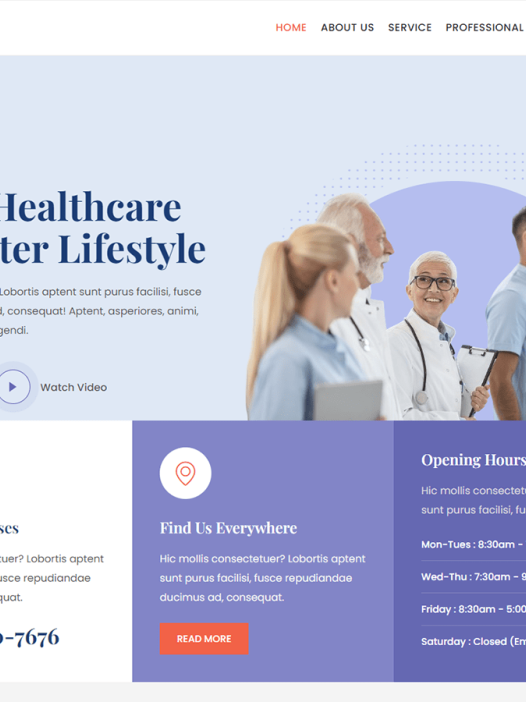 Kortez Medical WordPress 主题